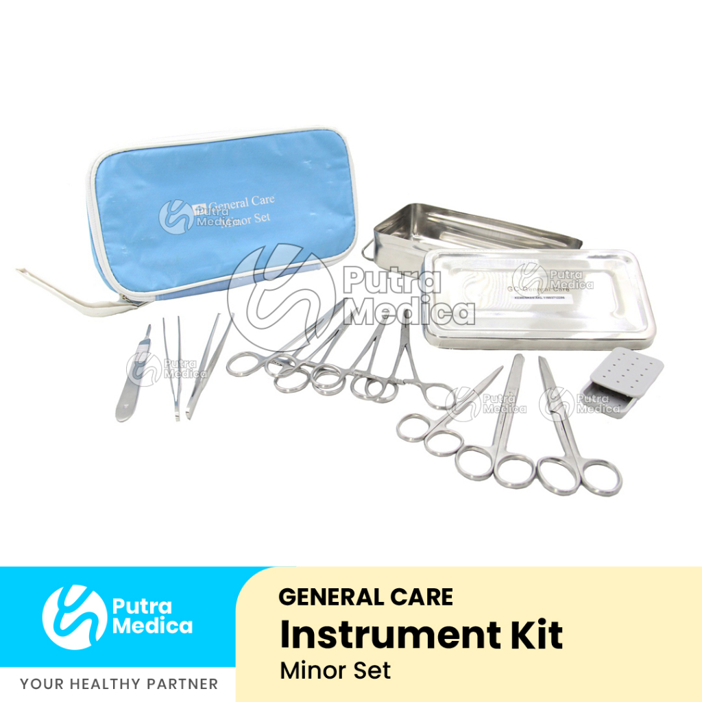 General Care Minor Set / Peralatan Bedah Surgery / Instrumen Rawat Luka Medis