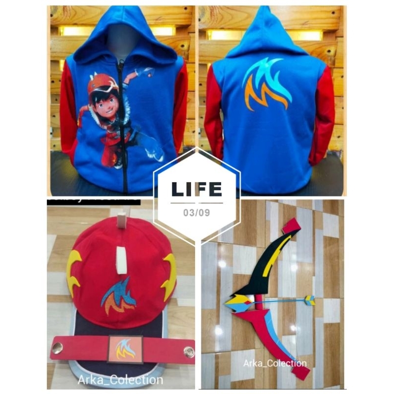 Boboiboy Frostfire dan Senjata Frostfire