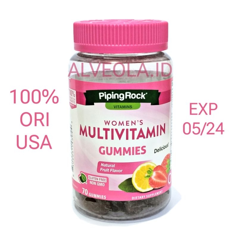 PipingRock Piping Rock Women Multivitamin 70 Gummies