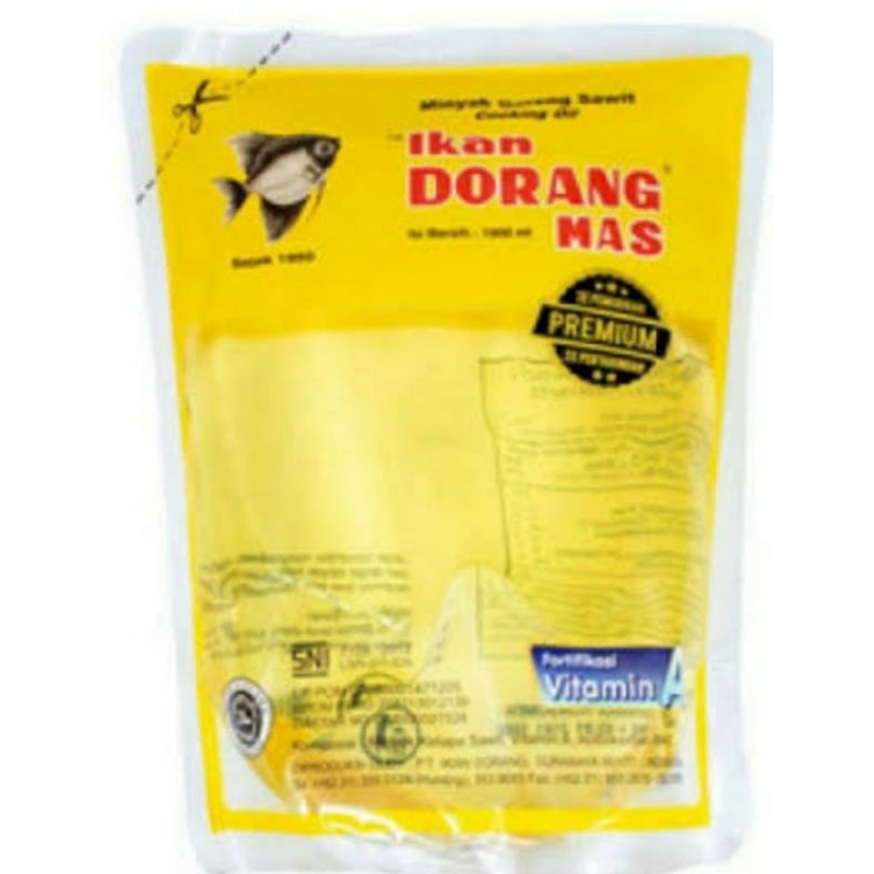 

Minyak goreng IKAN DORANG 1900 ml (Free Bublewrap dan Kardus)