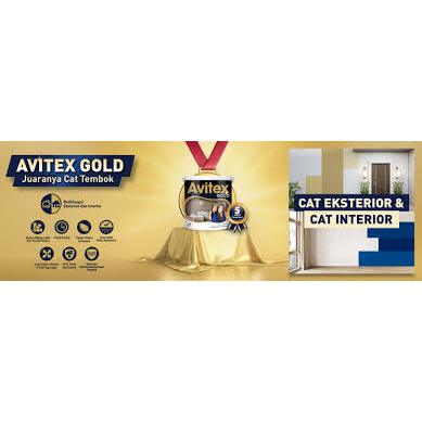Cat Tembok 1kg AVITEX GOLD Eksterior Interior / Cat Avitex Gold 1 kg