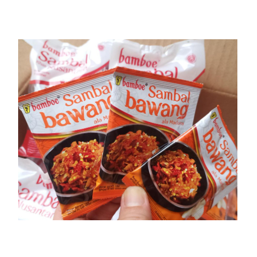 

Sambal Bawang Ala Madura Bamboe ( 10 Sachet )