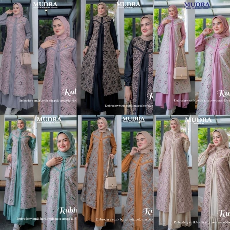 Rubina Gamis ori by Mudra Hijab