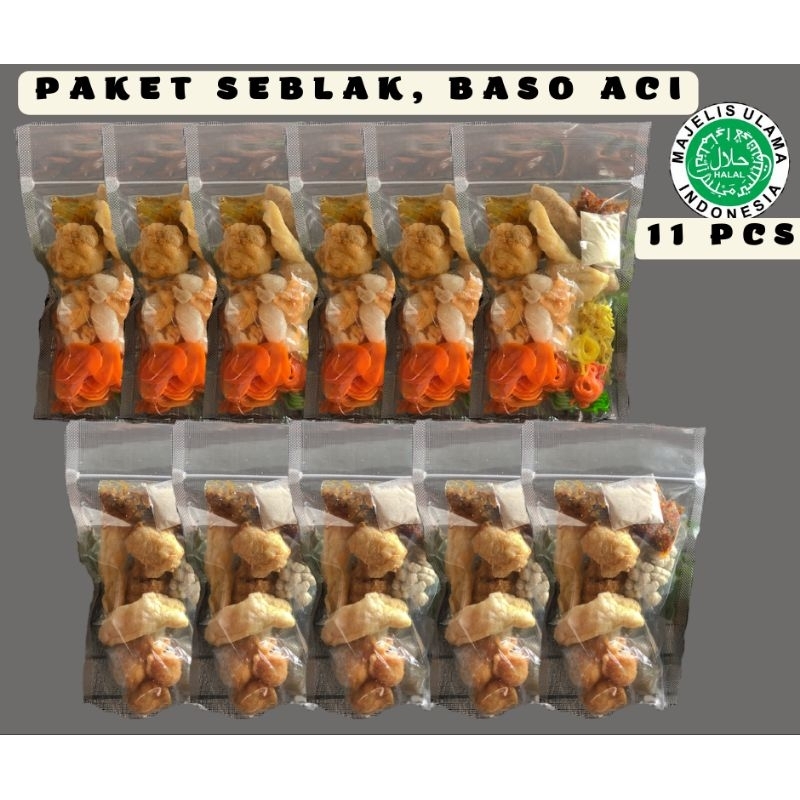 

Mix seblak+boci 11bungkus