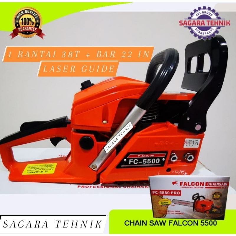 Chain Saw FALCON PRO 5500 KOMPLIT SET SINSO