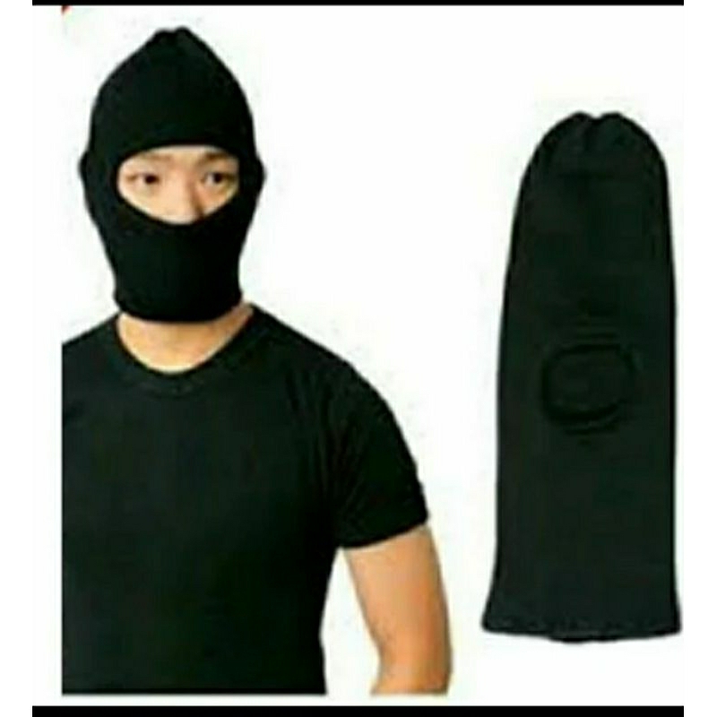 topi ninja sebo lubang satu tebal