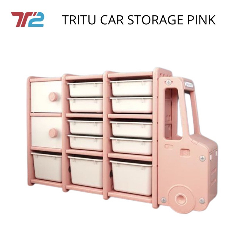 Storage car lemari anak serba guna, rak mainan anak, lemari penyimpanan mainan anak,tempat mainan an