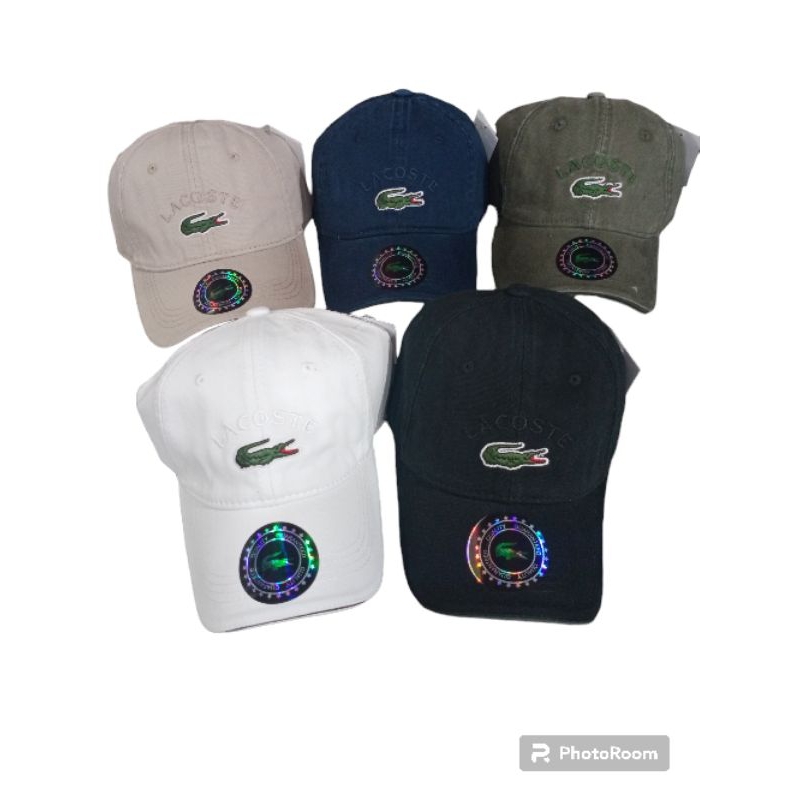 Topi Caps Baseball Logo Buaya Unisex