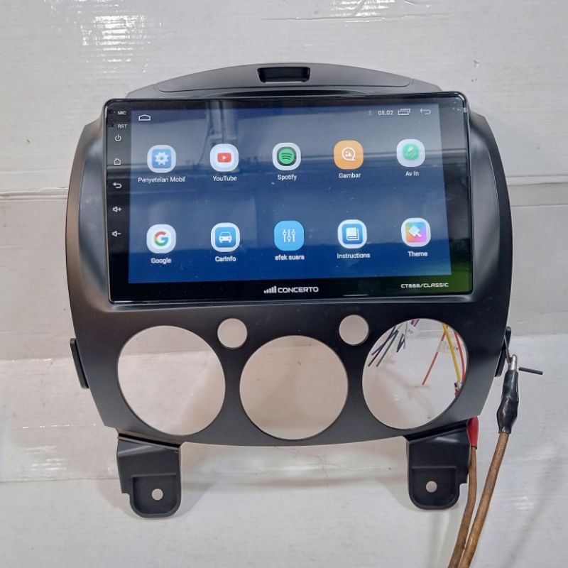 tape android mobil / head unit android OEM Mazda 2 9 inch