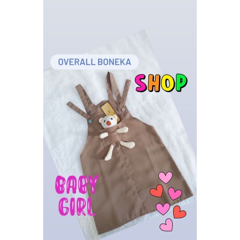 Overall Rok Span Boneka Anak Usia 2-7tahun