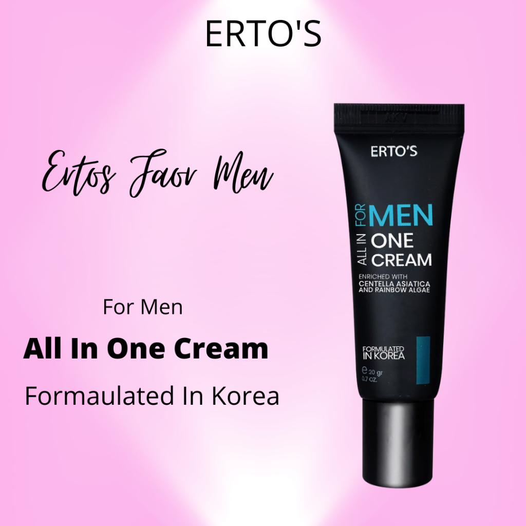 Ertos For Men All in One Cream Wajah Pria 20 gr