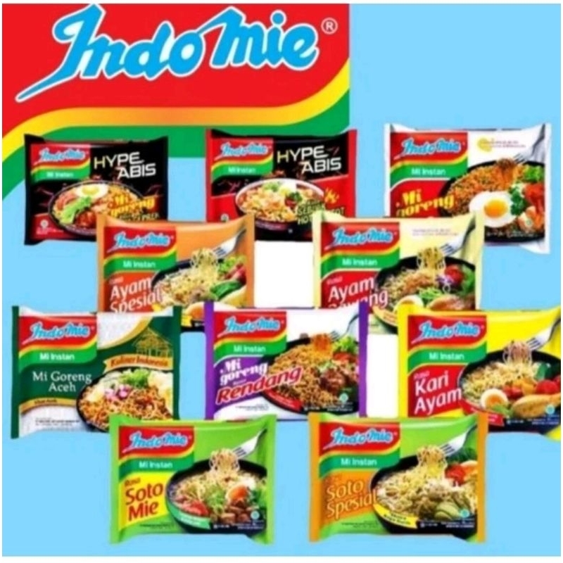 

Indomie goreng atau Indomie kuah all varian