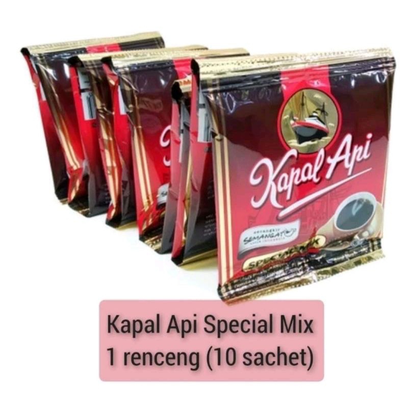 

kopi kapal api spesial mix 1 renceng...