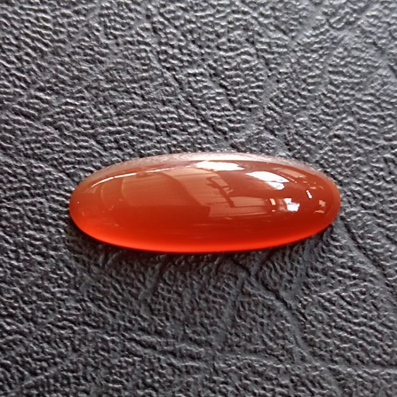 Batu Red Raflesia Natural Anti Dyed - Redish Brown Carnelian. Bukan Batu Tapak Jalak Pancawarna Blac