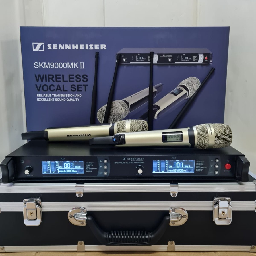 Mic werles sennheiser SKM9000MKII SKM 9000 mkii + koper