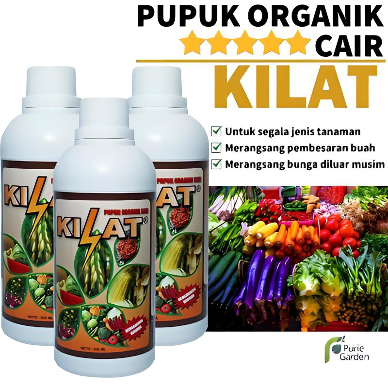 pupuk organik cair Pupuk kilat 1 liter original asli untuk pertumbuhan buah