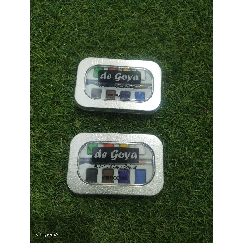 

De Goya Watercolour Mini Pocket 8w + kuas/Cat Air Mini/Watercolor