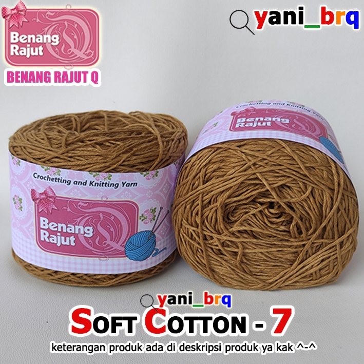 SOFT KATUN BALI SC 7 yani_brq TOKO BENANG RAJUT Q