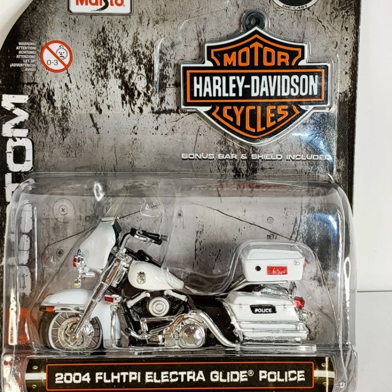 Maisto 1/24 diecast Harley Davidson 2004 FLHTPI Electra Glide  Police