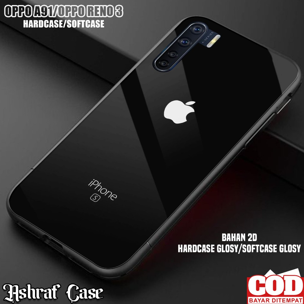 Case Oppo Reno 3 / Oppo A91 - Casing Hp Oppo A91 / Oppo Reno 3 ( BRAND ) Silikon Hp Oppo Reno 3 - So