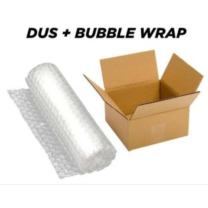 

EXTRA Packing / Tambahan Kardus dan Bubble Wrap Packing