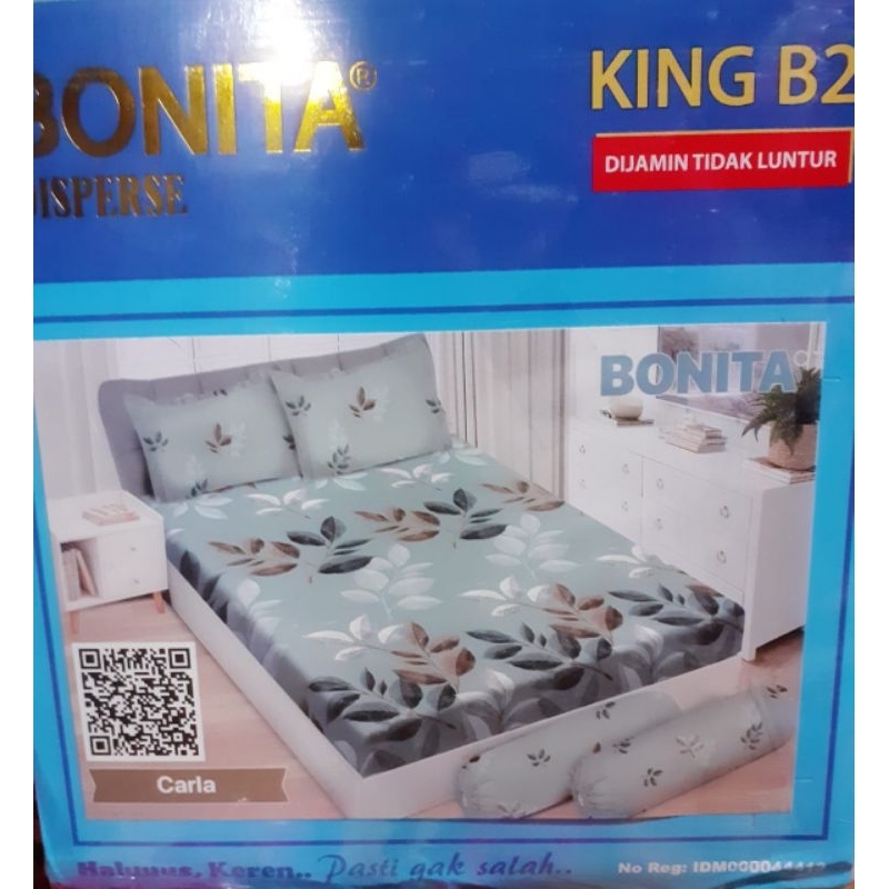 Sprei Bonita 3D no 1 uk 180x200 motif carla