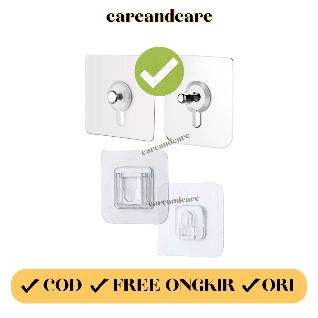 GANTUNGAN HOOK PAKU / GANTUNGAN HOOK BAUT / TEMPELAN HOOK BAUT PAKU / GANTUNGAN MAGIC TEMPEL / PEREK