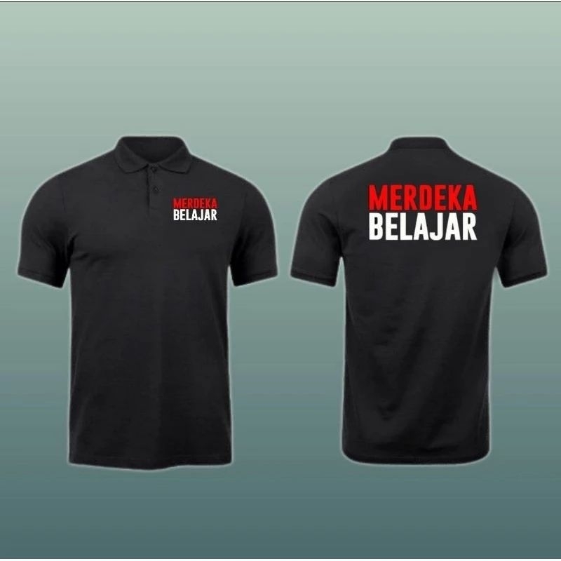 KAOS POLO MERDEKA BELAJAR