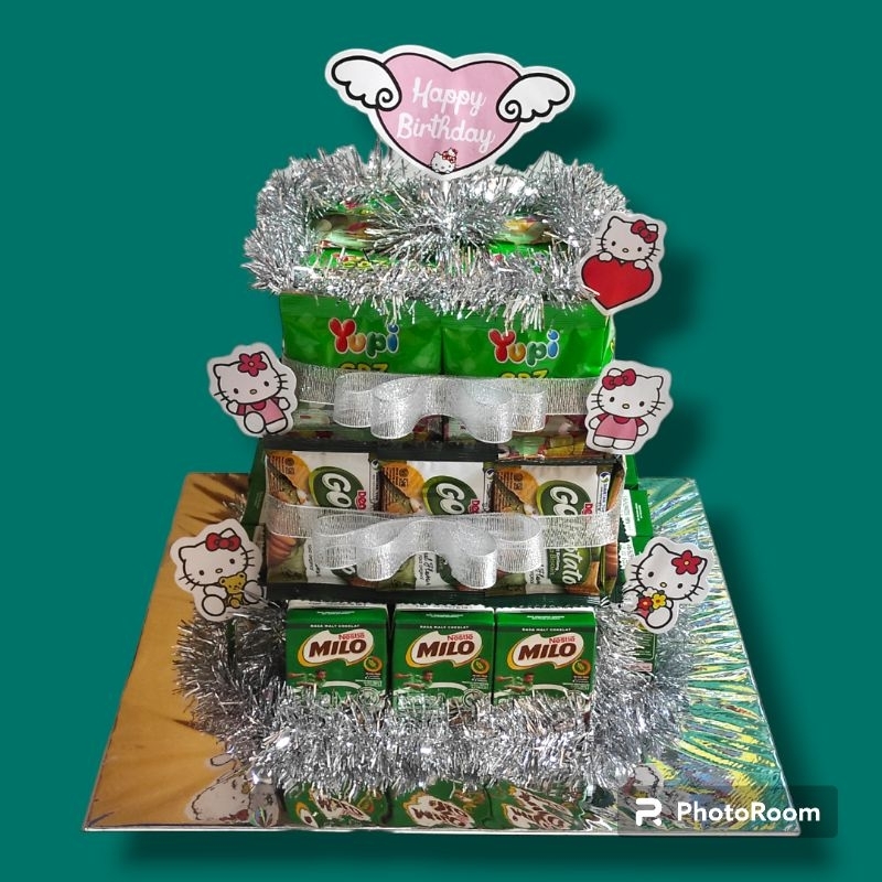 snack tower 3 susun snack cake tower birthday gifts