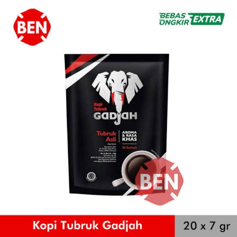 

Kopi Gajah 20Pcs