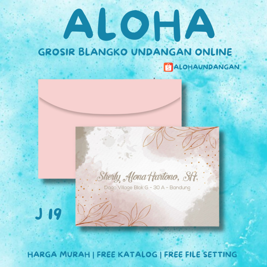 

AMPLOP KONDANGAN NIKAH JUWARA 19 50 PCS UKURAN KECIL | Aloha Undangan