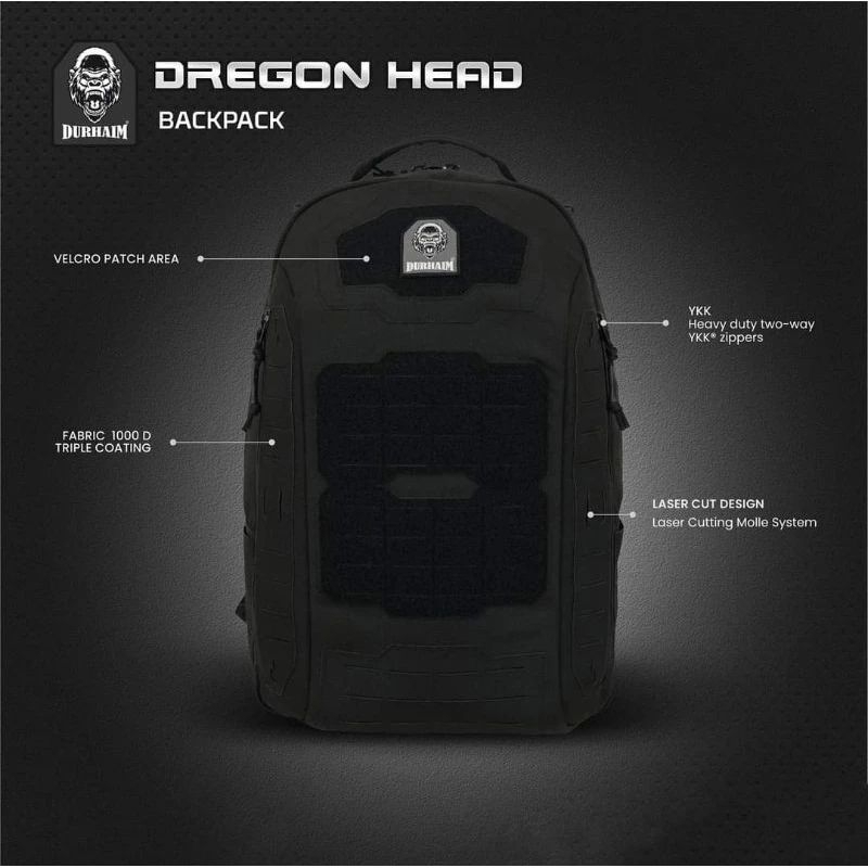 Tas Bag Pag Durhaim Dregon Head