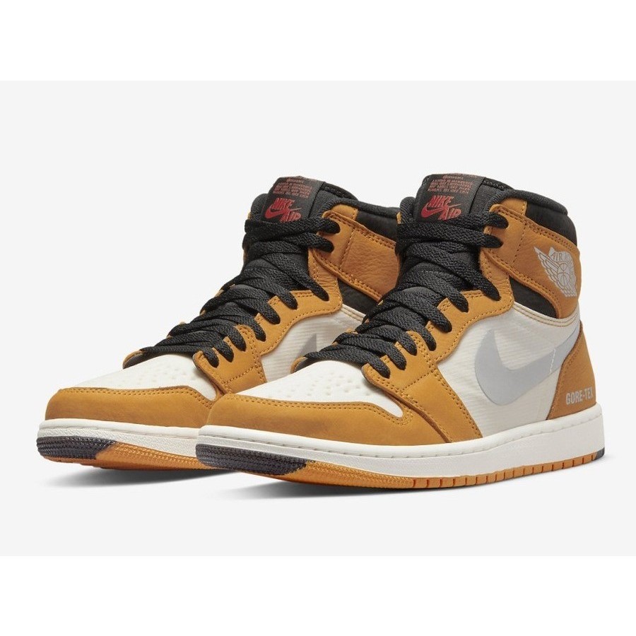 Air Jordan 1 High Element GoreTex Light Curry 100% Authentic