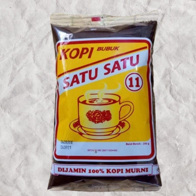 

Kopi Bubuk Cap Satu Satu Berat 250 Gram