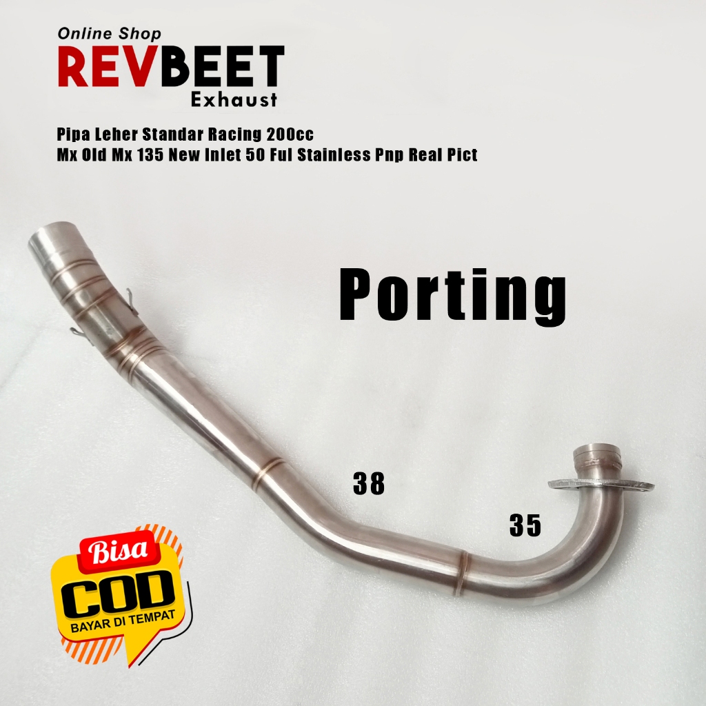 Leheran Mx Old Mx 135 New, Step Underbone, kompetisi standard porting 200cc Grade A, Inlet 50 Ful St