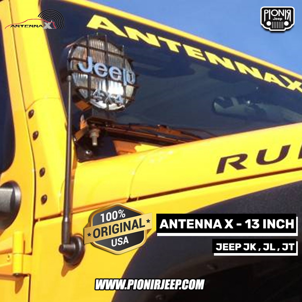 Antena Karet Mobil / Antenna X For Jeep JK Wrangler Ori USA