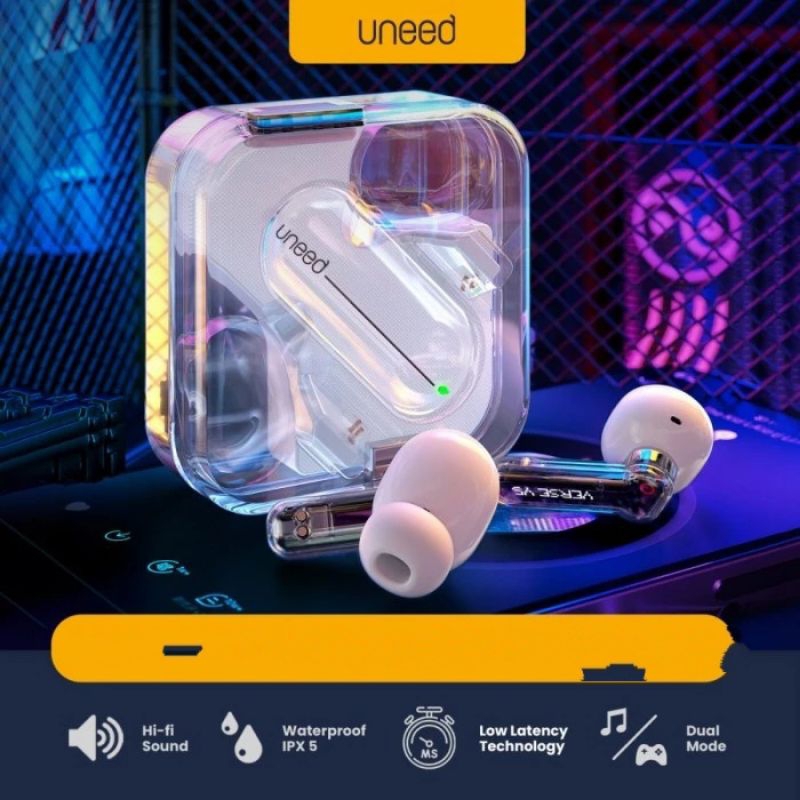 uneed wireless earphone 5.1 FREE power bank