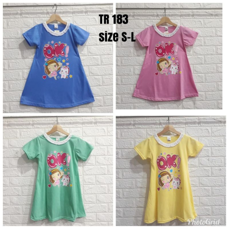 pakai anak perempuan model daster/dres