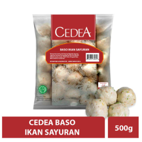 

BASO IKAN SAYURAN CEDEA 500GR HALAL BAKSO ISI 25 FISH VEGETABLE BALL