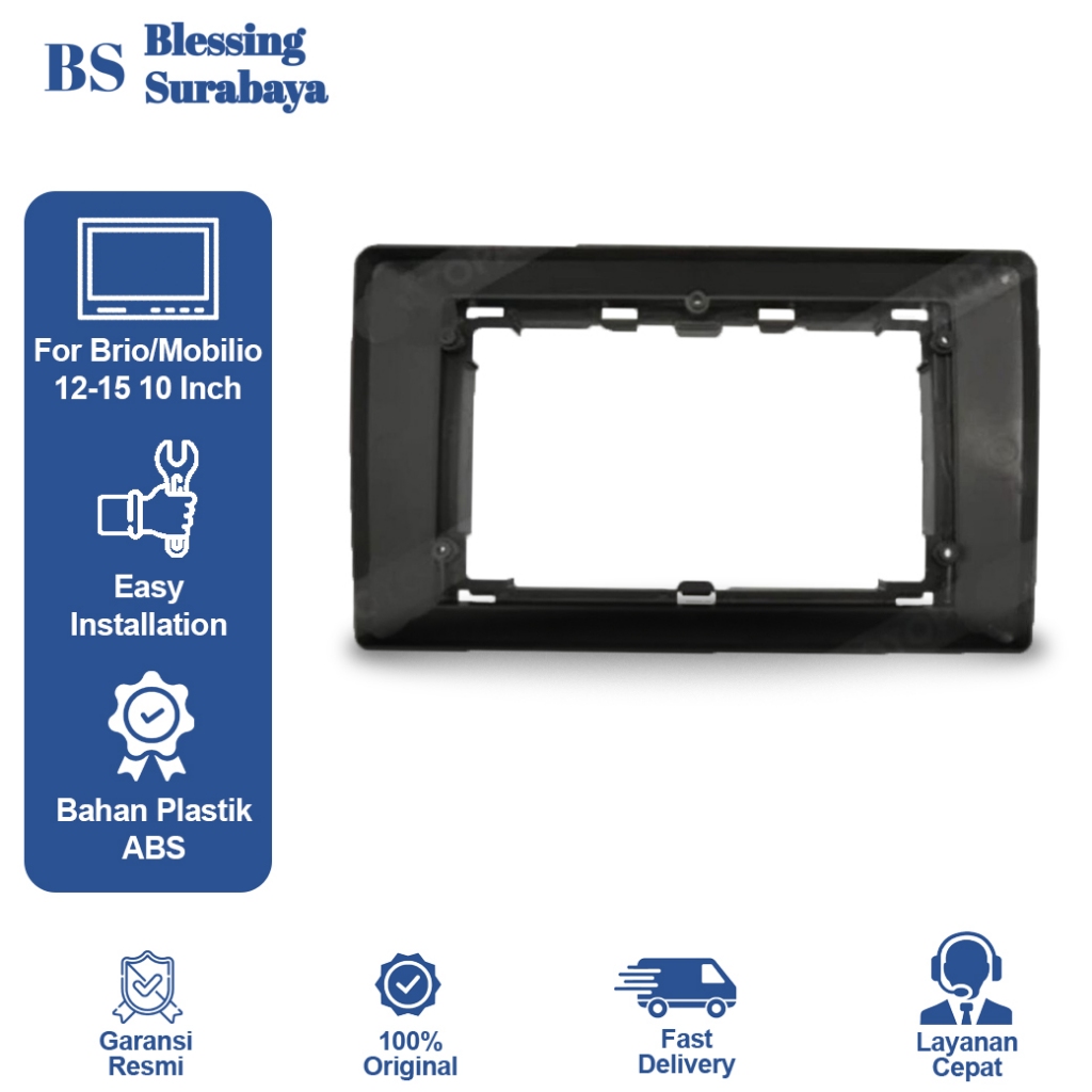 Frame Head Unit Android Honda Brio/Mobilio 2010-2015 10 Inch