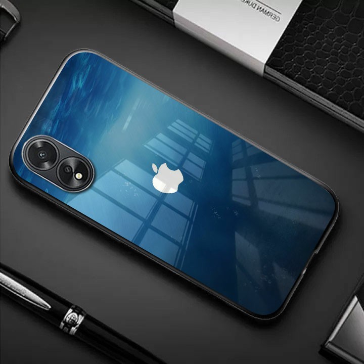 Softcase kaca Oppo A38 A18 - kesing hp Oppo A38 A18 - Case Oppo A38 A18 - Casing Oppo A38 A18 - Sili