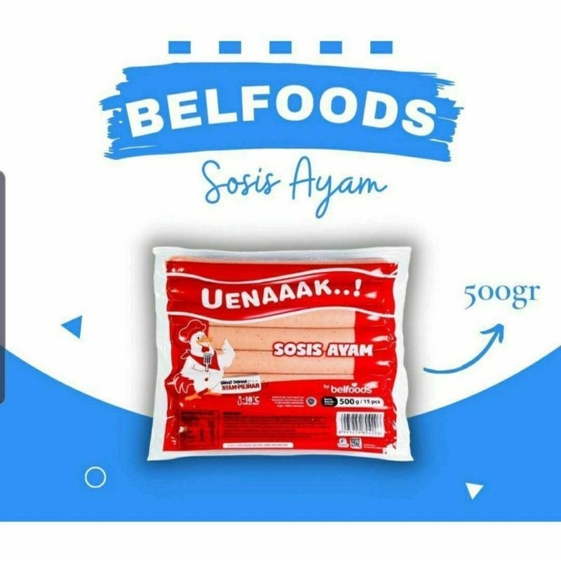 

Belfoods Sosis Ayam Uenak 475gr