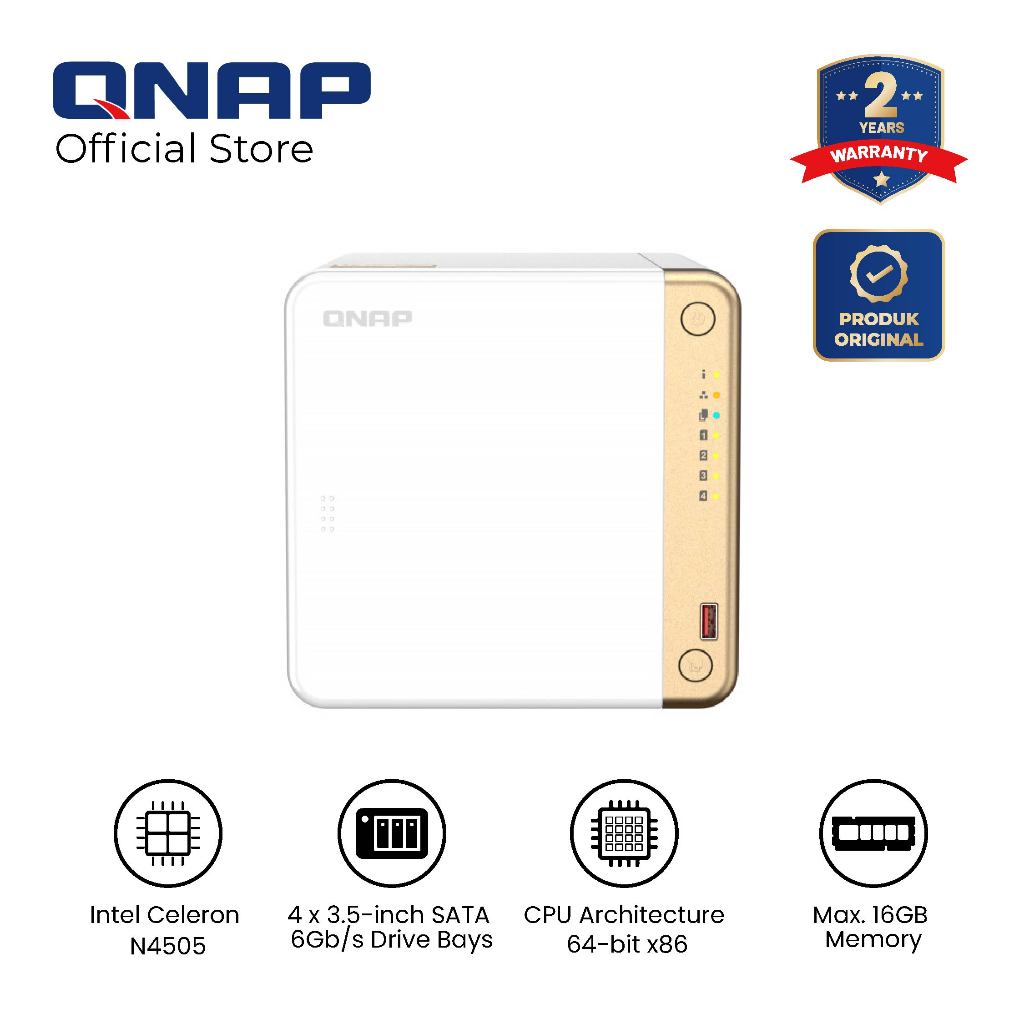 QNAP TS-462-4G RAM 4-Bay NAS Server External Storage Cloud TS462