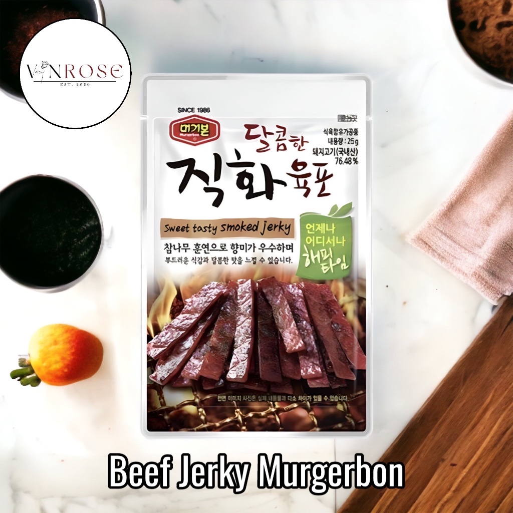 

Beef Jerky Korea Murgerbon Korea Snack Dendeng