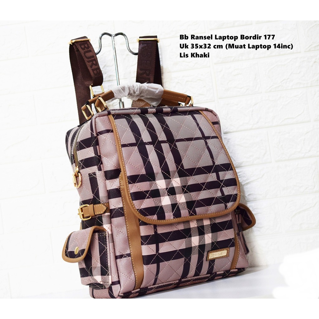 Tas Ransel Laptop 177 /68 Wanita 3in1 Import Batam Fashionity Bisa Cod