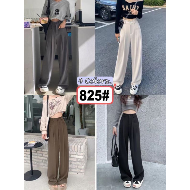 E391 -Celana Cotton Twill Import Korean Look