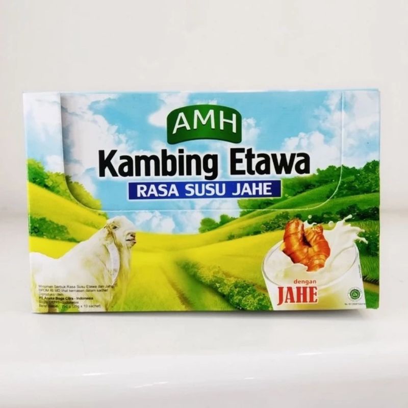 

Susu Kambing Etawa AHM Plus Jahe 10 Sachet / Susu Kambing Etawa Full Cream Plus Jahe Merah AMH ORIGINAL