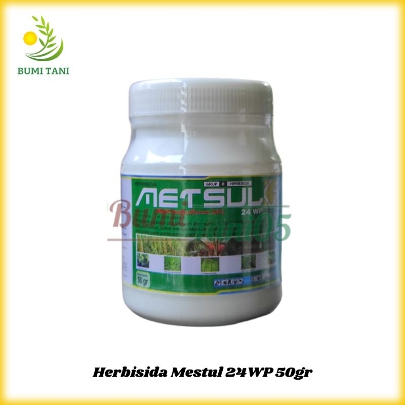 Herbisida Metsul 24WP Kemasan 50gr dan 200gr