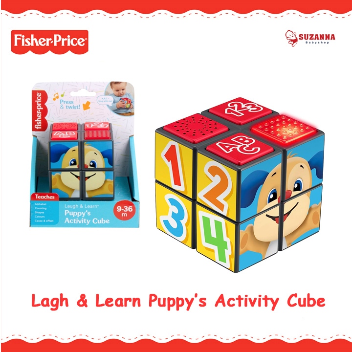 Fisher Price Laugh & Learn Baby Learning Toy Puppy's Activity Cube