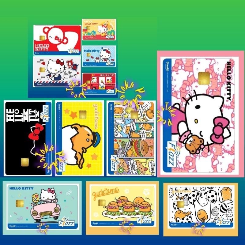 FLAZZ BCA Gen 2 /Gen-2 Desain HELLO KITTY ORI /Like eTOLL eMONEY Tapcash or Brizzi